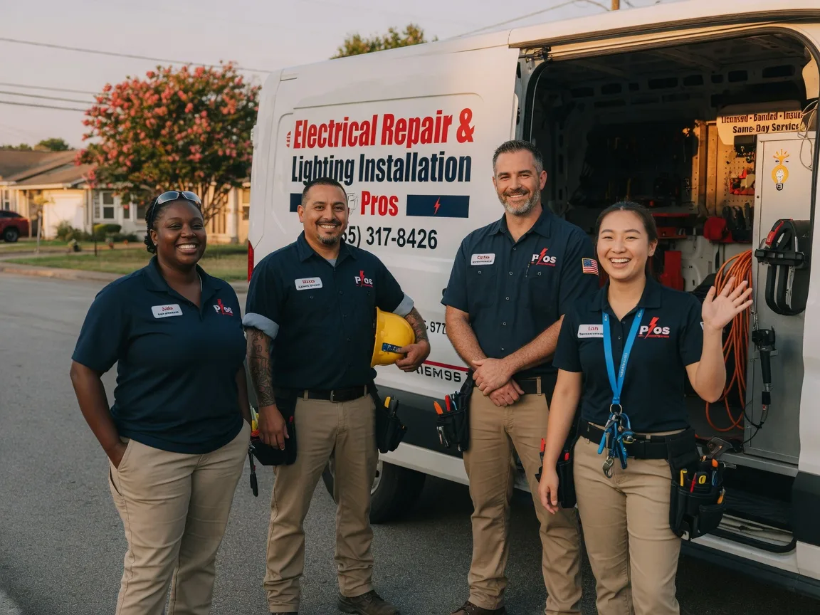 Licensed Electrician company in Damon, TX